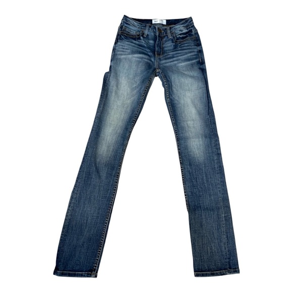 BKE STELLA MID-RISE SLIM FIT STRAIGHT LEG WOMEN’S JEANS SIZE 26 X 31 1/2 - Picture 1 of 6